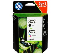 HP X4D37AE Combo 2-Pack BK/Color No. 302