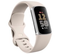 Fitbit Charge 6 porcelain band/silver