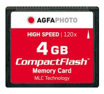 AgfaPhoto Compact Flash      4GB High Speed 120x MLC