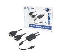 USB 2.0 to 2x serial     adapter