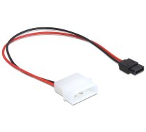 able SATA Power MOLEX   (M)->SATA(F) 6pin 24cm