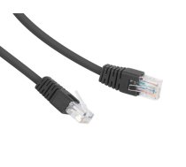 Patch cord Cat.6        UTP 1m black