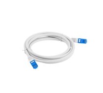 Patchcord kat.6a S/FTP  CCA 0.5m szary