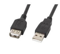 Extension cable USB 2.0 AM-AF black 5M