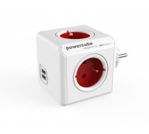 Allocacoc PowerCube      Original USB 2202 Red