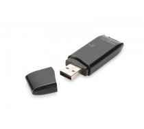 Card Reader 2-p. USB 2.0 SD/MicroSD compact blac