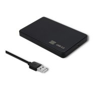 External drive case HDD/ SSD2.5'SATA3 USB2.0blac