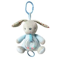 Tulilo Music box Bunny   blue 18 cm