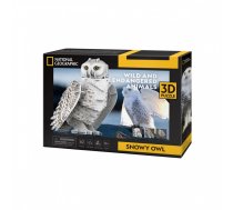 Cubic Fun Puzzle 3D      Snowy Owl