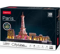 Cubic Fun Puzzle 3D LED  City Line Paris