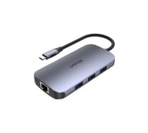 UNITEK D1071A interface hub USB 3.0 SuperSpeed 5 Gb/s Silver