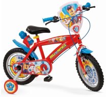 Children's Bike 14" Paw Patrol Red 1478 Boy NEW TOIMSA