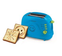 Toaster Esperanza Smiley EKT003B (750W; blue color)