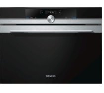 Cooker microwave Siemens CF 634AGS1 (900W; 36l; black and silver color)