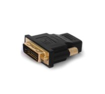 Adapter SAVIO cl-21 (HDMI F - DVI-D M; black color)