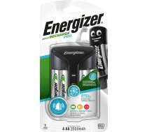 Energizer Pro ACU HR6 POW battery charger + 2 AA 2000 mAh batteries