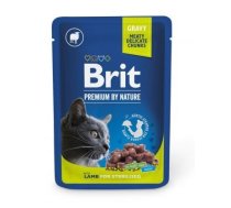 BRIT Premium by Nature Lamb for Sterilized - wet cat food - 100 g