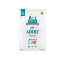 Dry food for adult dogs - BRIT Care Grain-free Adult Salmon - 3 kg