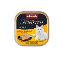 animonda Vom Feinsten Classic Cat with Turkey, Beef Meat, Carrots 100g