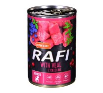 Dolina Noteci Rafi Junior Pate with veal, cranberry, and blueberry - Wet dog food 400 g