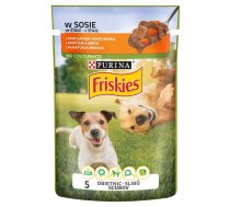 PURINA Friskies Adult - Chicken and Carrot  - wet dog food - 100 g