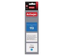 Activejet AE-113C ink cartridge for Epson, Epson 113 C13T06B240 compatible; Supreme; 70 ml; cyan.
