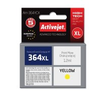 Ink cartridge Activejet AH-364YCX (replacement HP 364XL CB325EE; Premium; 12 ml; yellow)