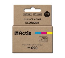 Ink cartridge ACTIS KH-650CR (replacement HP 650 CZ102AE; Standard; 9 ml; MultiColor)