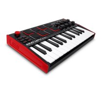 AKAI MPK Mini MK3 Control keyboard Pad controller MIDI USB Black, Red