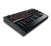 AKAI MPK Mini MK3 Control keyboard Pad controller MIDI USB Black