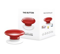 Button remote control FIBARO Z-Wave FGPB-101-3 ZW5 (Bluetooth, Z-Wave; red color)