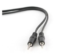 Cable GEMBIRD CCA-404 (Mini Jack M - Mini Jack M; 1,2m; black color)