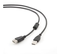 Gembird 1.8m USB 2.0 A M/FM USB cable USB A Black