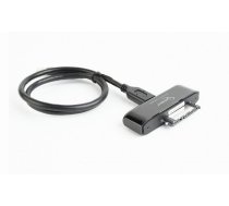 Adapter GEMBIRD AUS3-02 (USB 3.0 M - SATA M; 0,6m; black color)