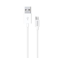 Cable SAVIO CL-124 (Micro USB - USB 2.0 type A ; 2m; white color)