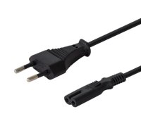 SAVIO Power cable 2pin (M) 3m CL-105 Black