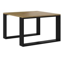 MODERN MINI table 67x67x40 cm Artisan Oak/Black