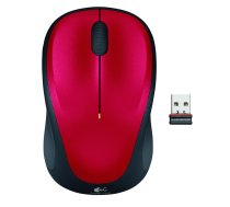Mouse Logitech M235 910-002496 (Optical; 1000 DPI; red color)