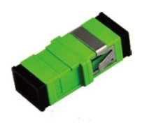 Extralink SC/APC | Adapter | Single mode, Simplex, without ear, green  (EX.2138)