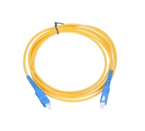 Extralink SC/UPC-SC/UPC | Patchcord | Single mode, Simplex, G652D, 3mm, 5m  (EX.12455)