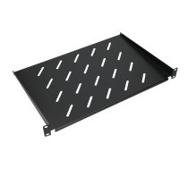 Extralink 1U 300mm Black | Shelf | 19", for wall cabinets  (EX.12738)