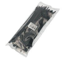 Extralink | Cable tie | 5x 250mm black 100pcs bag  (EX.13759)