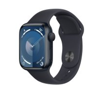 APPLE WATCH SERIES 9 41MM 2024 (GPS) MIDNIGHT ALUMINUM CASE WITH MIDNIGHT SPORT BAND - S/M - MIDNIGHT  (MR8X3QP/A)