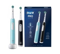 Oral-B ELECTRIC TOOTHBRUSH PRO SERIES 1 DUO BLACK / BLUE BOX (PRO SERIES 1 DUO BLACK BLUE)