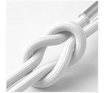 3MK Hyper Cable N-SERIES USB-C to USB-C 2m PD 3.0 QC 3.0 20V/5A 100W White ()