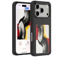 4smarts E-Ink case with NFC and Qi2 charging for iPhone 17 Pro, black (541788)