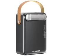 AWEI PowerBank P102K 80000mAh 22.5W PD 2xUSB-C 3xUSB-A black (P102K)