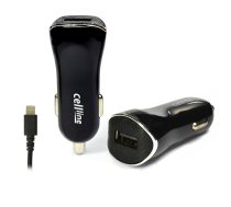 Beline Nice. self. Cellline 1xUSB + lightning 1A black iPhone 6 (CC06 lightining)