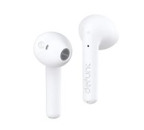 DeFunc Bluetooth 5.3 True Wireless Lite Headphones, White/White, 71464 (71464)
