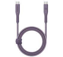 Energea kabel Flow USB-C - USB-C 1.5m fioletowy/purple 240W 5A PD Fast Charge  (CBL-FLCC-PUR150M)